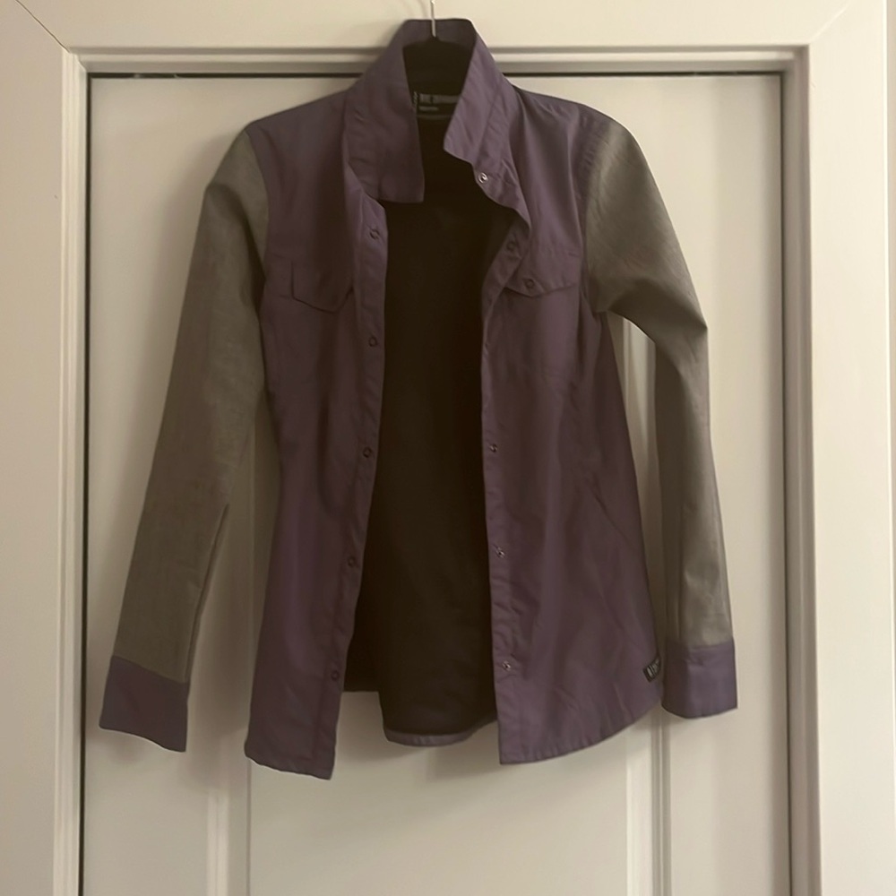 Ride Snowboards Creep it Real lightweight Jacket size XS, grey/purple ski snow